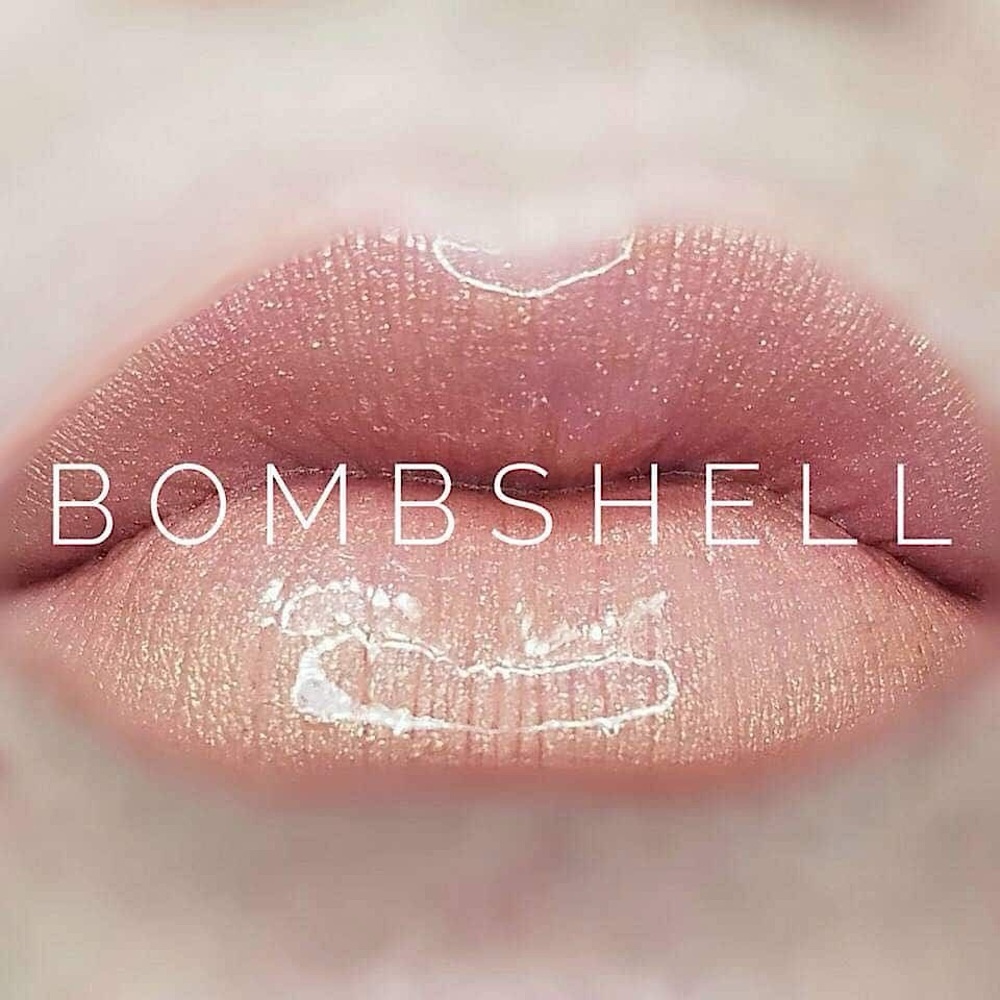 LipSense Bombshell NEW Warm Nude Champagne Shimmer Long Lasting Liquid Lipstick
